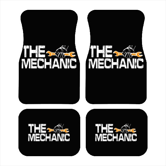 Dad Car Guy Garage Father's Day Funny Car Mechanic Car Mats