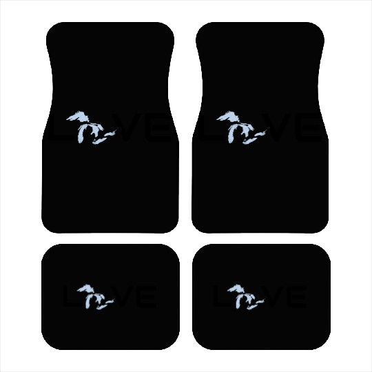 Distressed Love Great Lakes Car Mats