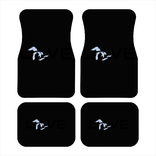 Distressed Love Great Lakes Car Mats