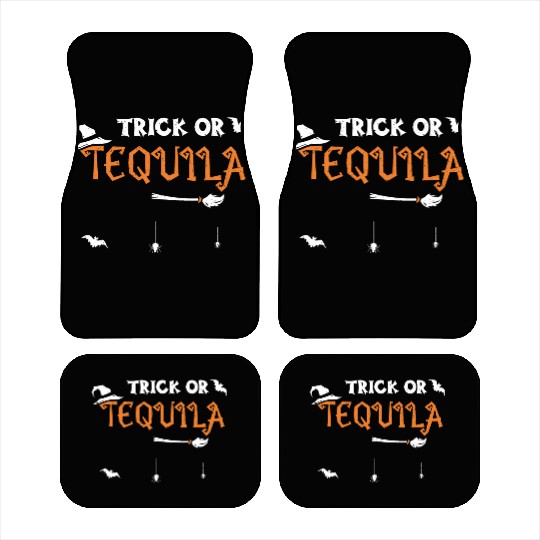 Trick or Tequila - Halloween Car Mats
