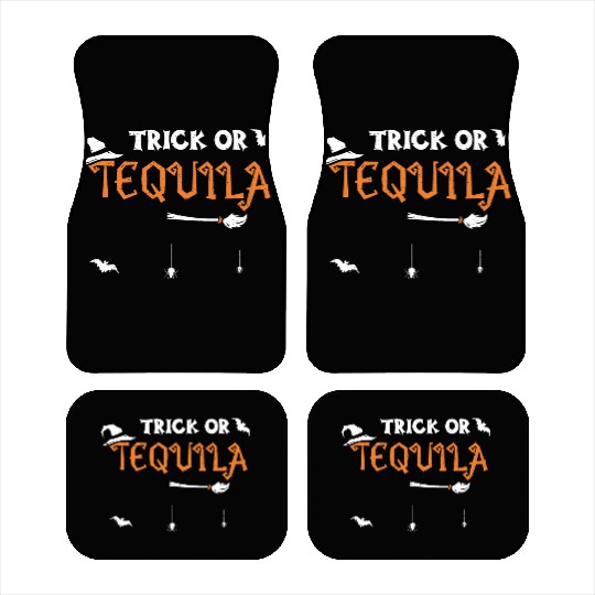 Trick or Tequila - Halloween Car Mats