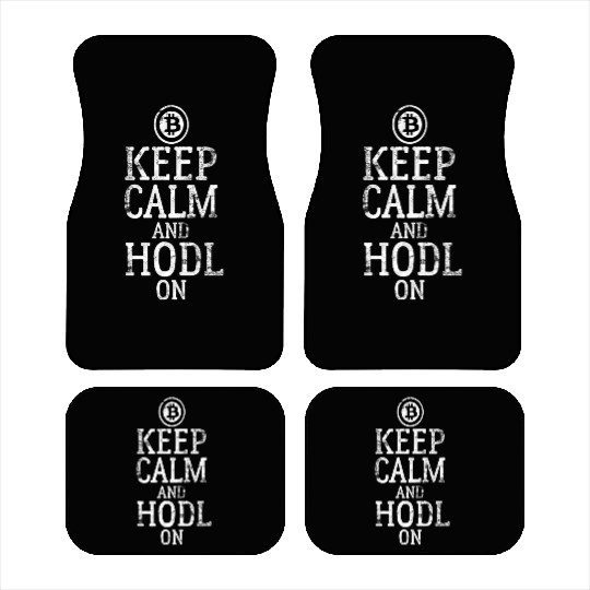 Bitcoin Cryptocurrency Bitcoin BTC Car Mats