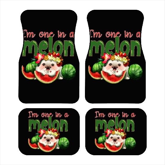 I'm one in a melon Car Mats