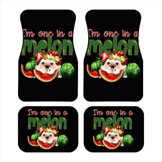 I'm one in a melon Car Mats