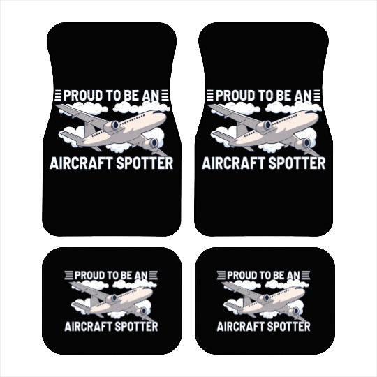 Aircraft Spotting Airplane Aircraft Spotter Car Mats