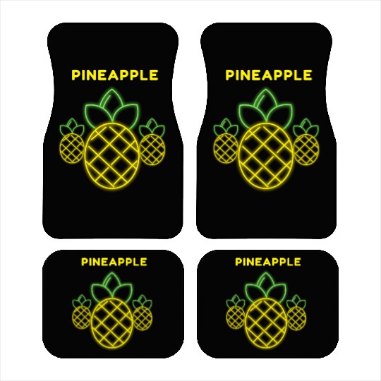 Funny Fruits Pineapple Car Mats