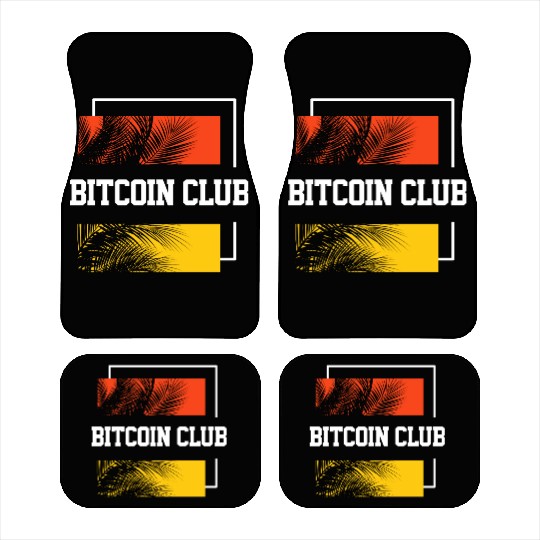 Bitcoin Club Car Mats