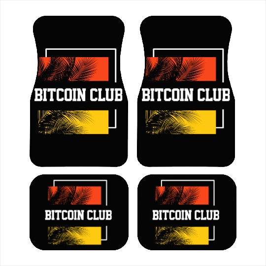 Bitcoin Club Car Mats