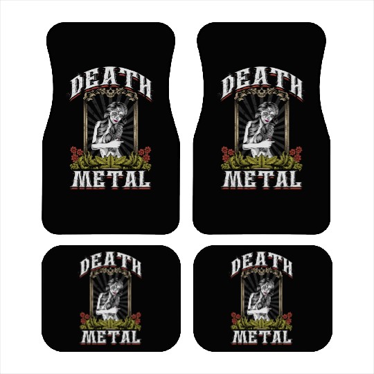 Goth Rock Satan Festivals Death Metal Car Mats