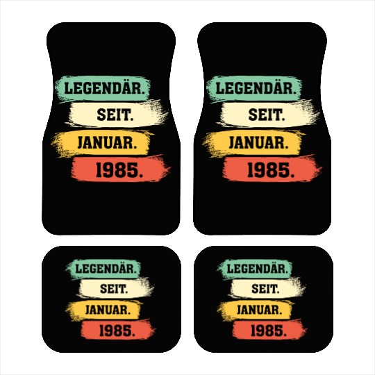 Legend Since January 1985 Car Mats