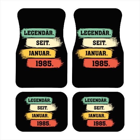 Legend Since January 1985 Car Mats