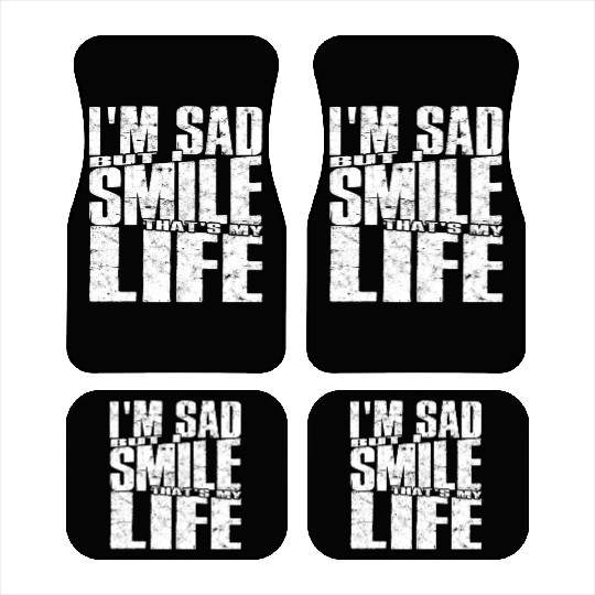 Fight Depression Prevention Mental Awareness Car Mats