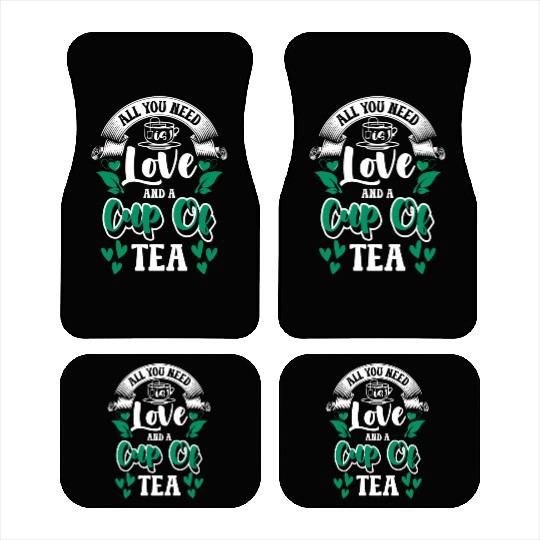 Tea Drinker Grandma Hot Tea Teas Car Mats