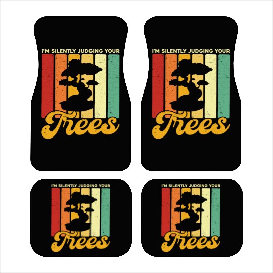Bonsai Tree Owner Gift Bonsai Tree Gardening Car Mats