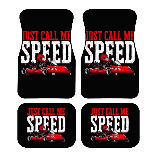 Go Kart Racer Pit Crew Car Racing Karting Car Mats
