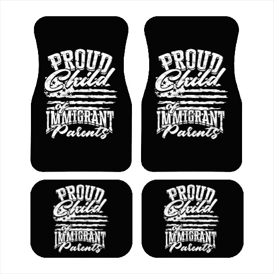US Immigrant Indigenous USA Immigrants america Car Mats