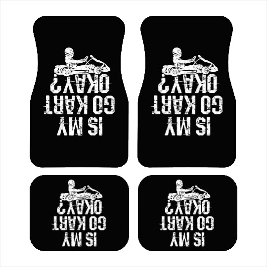 Go Kart Racer Pit Crew Car Racing Karting Car Mats