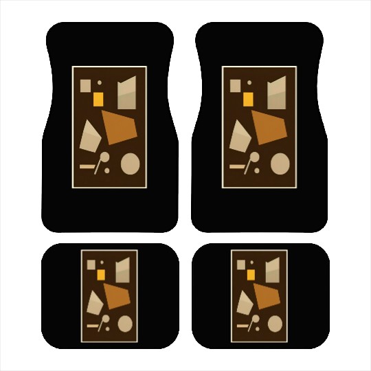 Chocolate Espresso Candy Bar Car Mats