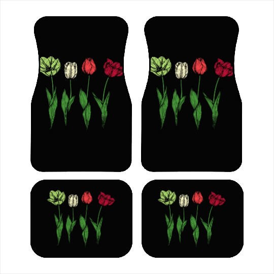 Tulip Gardening Tulips Car Mats