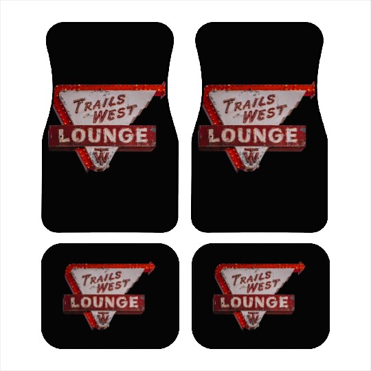 Trails West Lounge Route 66 Tucumcari New Mexico Car Mats