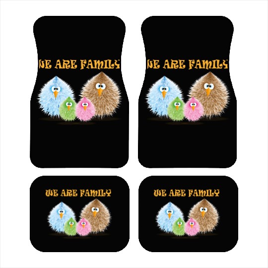 we are family 2 Car Mats