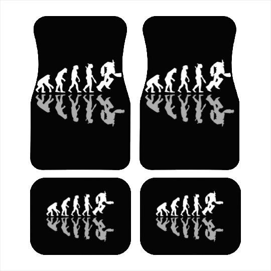 Robotics Human Evolution Robot Lover Engineering Car Mats