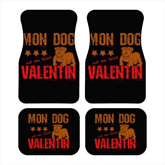 Copy of Copy of my dog is my valentine day 2022776 Car Mats