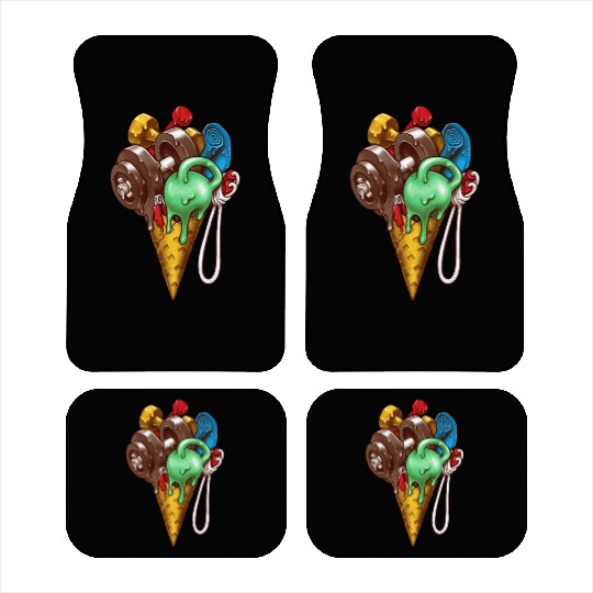 Gym Ice Cream Workout Car Mats