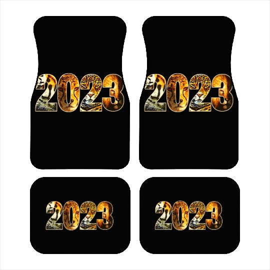 2023 WILD CAT DESIGN TIGER, CHEETAH, JAGUAR, LION Car Mats