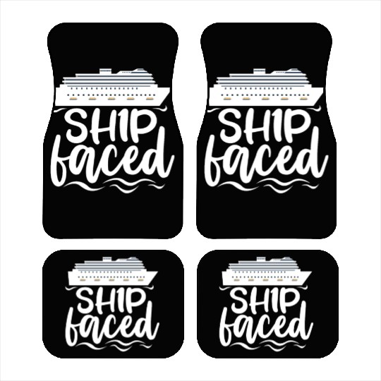 Ship Faced, Cruise Ship Car Mats