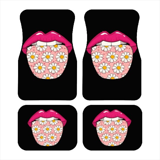 Daisy Gardening Tongue Car Mats