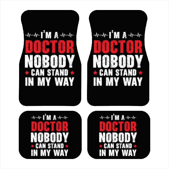 Doctor Hospital Medicine Physician Healthcare Car Mats