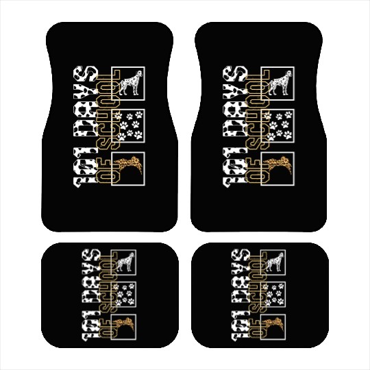 School Car Mats, 101 Days Of School Dalmatian Dog