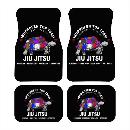 Ibuprofen Top Team Jiu Jitsu Car Mats