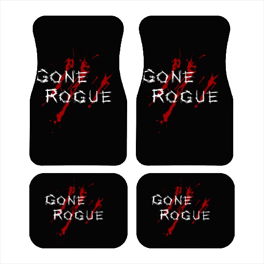 Gone Rogue Detroit Bloody Car Mats