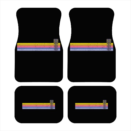 Drag Racing Race Car Retro Vintage Car Mats