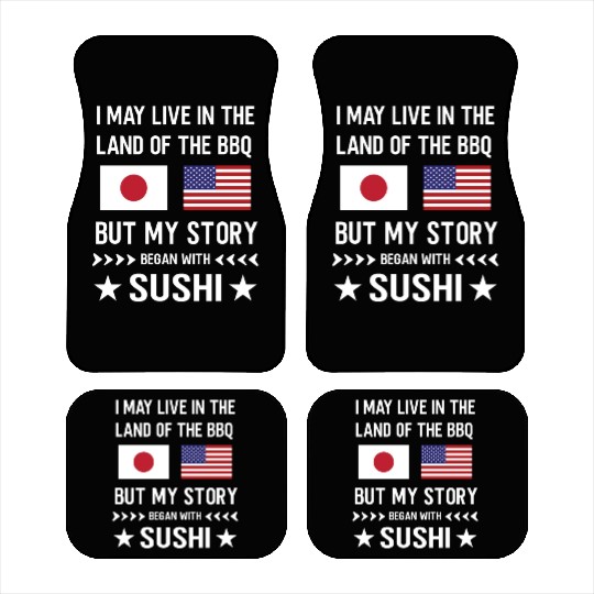 I may live in the Land of bbq my story is Japanese Car Mats