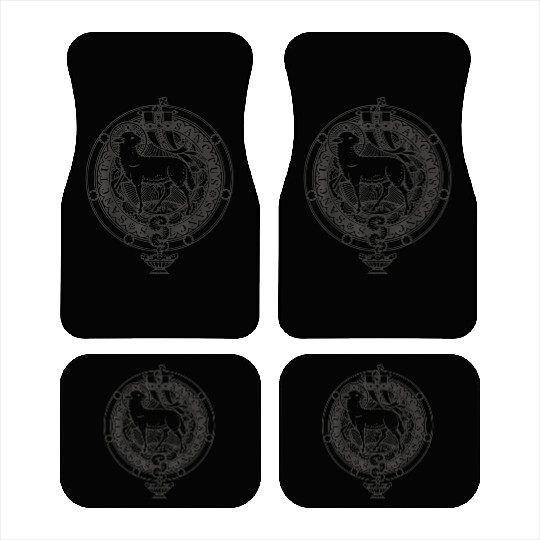 Sanctus Agnus Dei Lamb God Traditional Latin Mass Car Mats