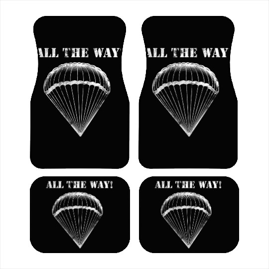 All the Way! - 82nd Airborne Car Mats
