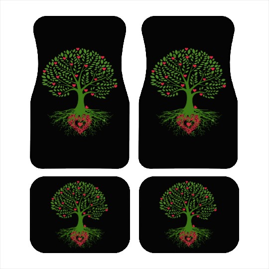 Tree - love Car Mats