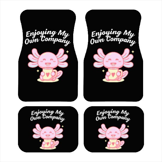 Enjoying My Own Company Sarcastic Introvert Sarcas Car Mats