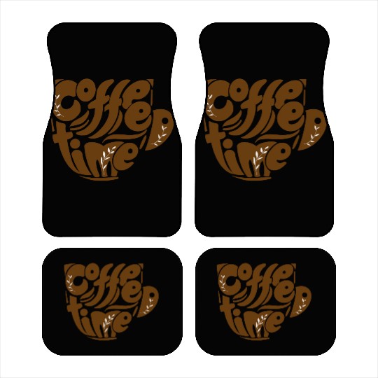 Coffee time Car Mats