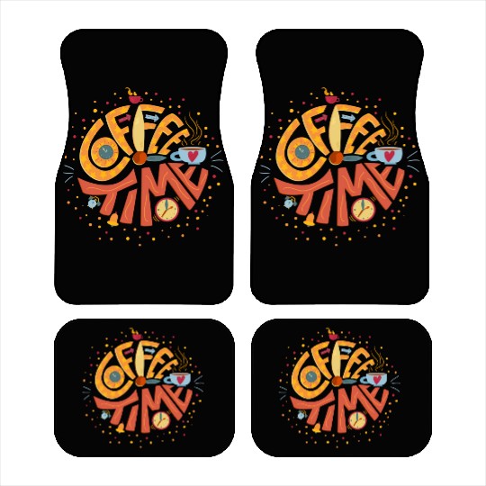 Coffee time Car Mats