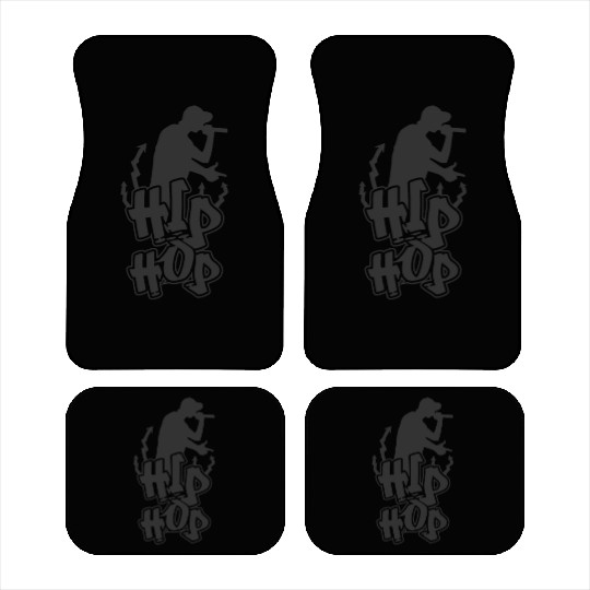 Hip Hop Music Direction Rap Graffiti Urban Car Mats