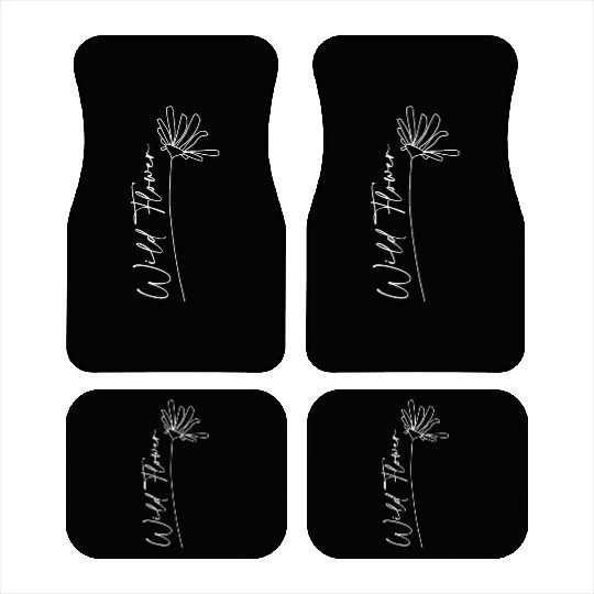 Wild Flower Car Mats