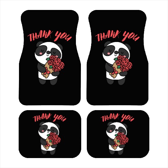 Idée cadeau saint valentin : Thank you Car Mats