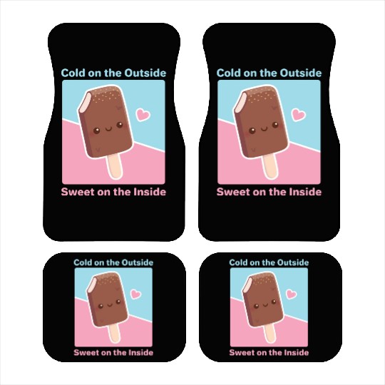 Cold on the Outside Sweet on the Inside Ice cream Car Mats