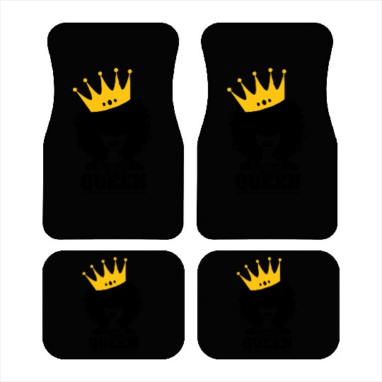 Black Queen Car Mats