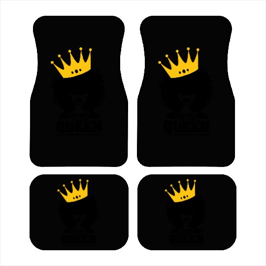 Black Queen Car Mats