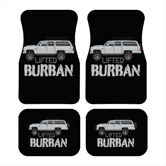 burban Light Silver Car Mats